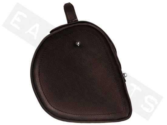 Piaggio Console bagage VESPA PX 70th Anniversary cuir véritable marron